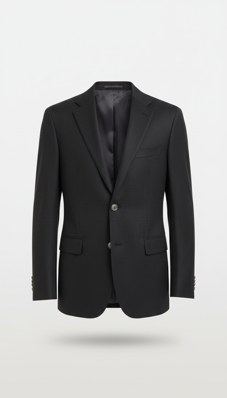 Tailored Cashmere Blazer with Satin Lining