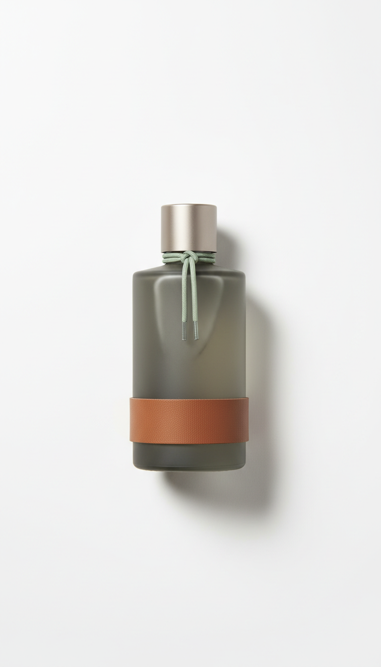 Signature Fragrance Bottle with Etched Glass